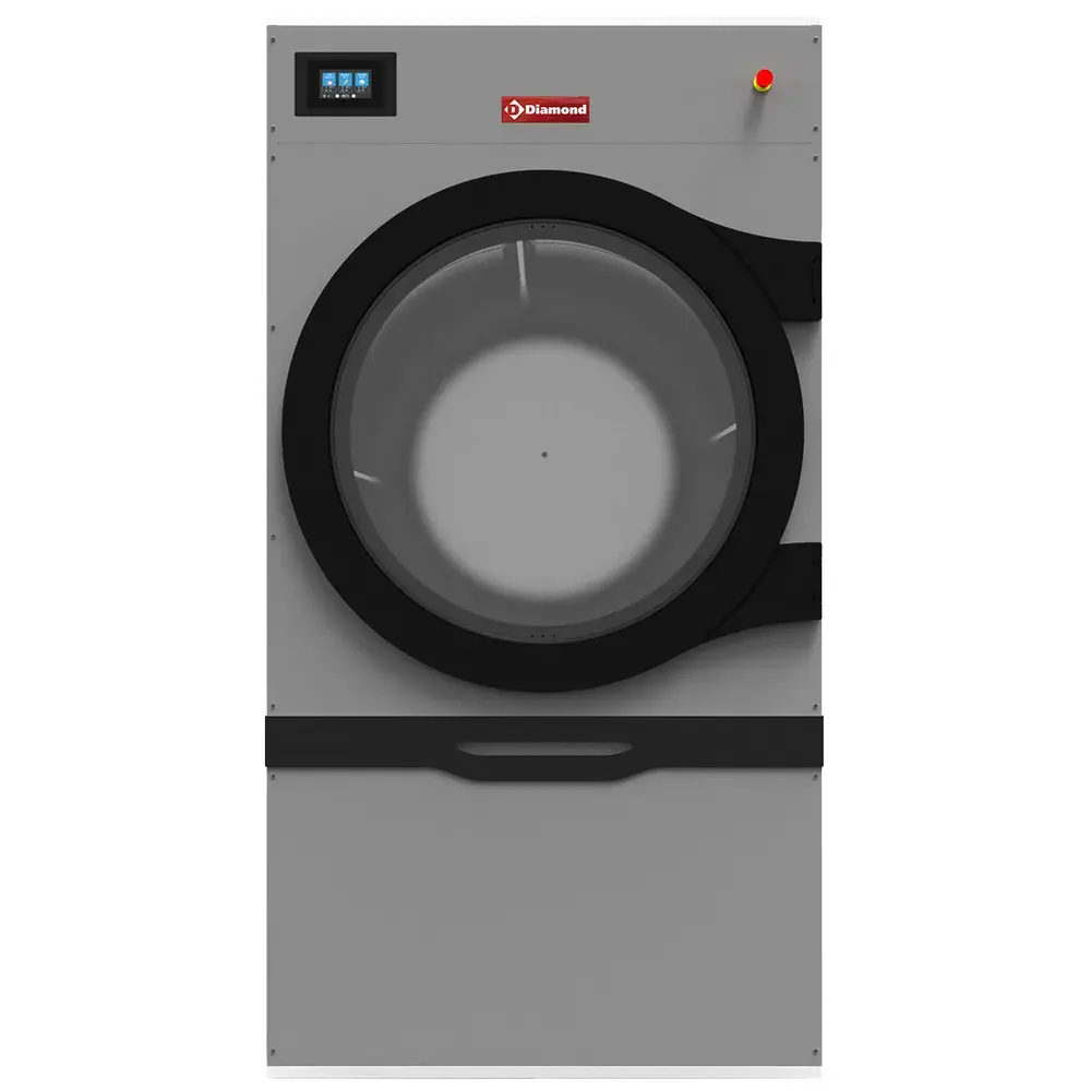 Electric rotary dryer, capacity 36 kg, with alternate rotation TOUCH SCREEN - Main Image