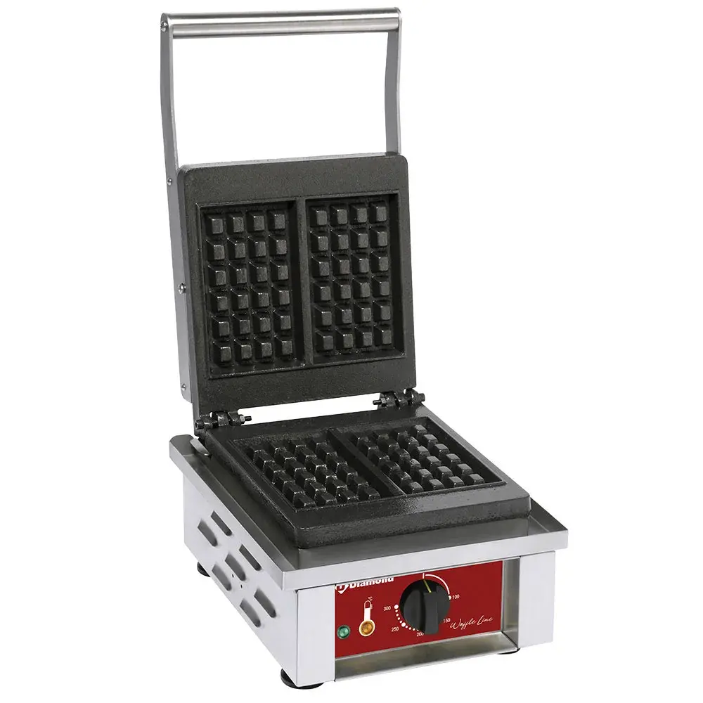 Electrical waffle iron 2 pcs "Liège model 4x6 " - Main Image