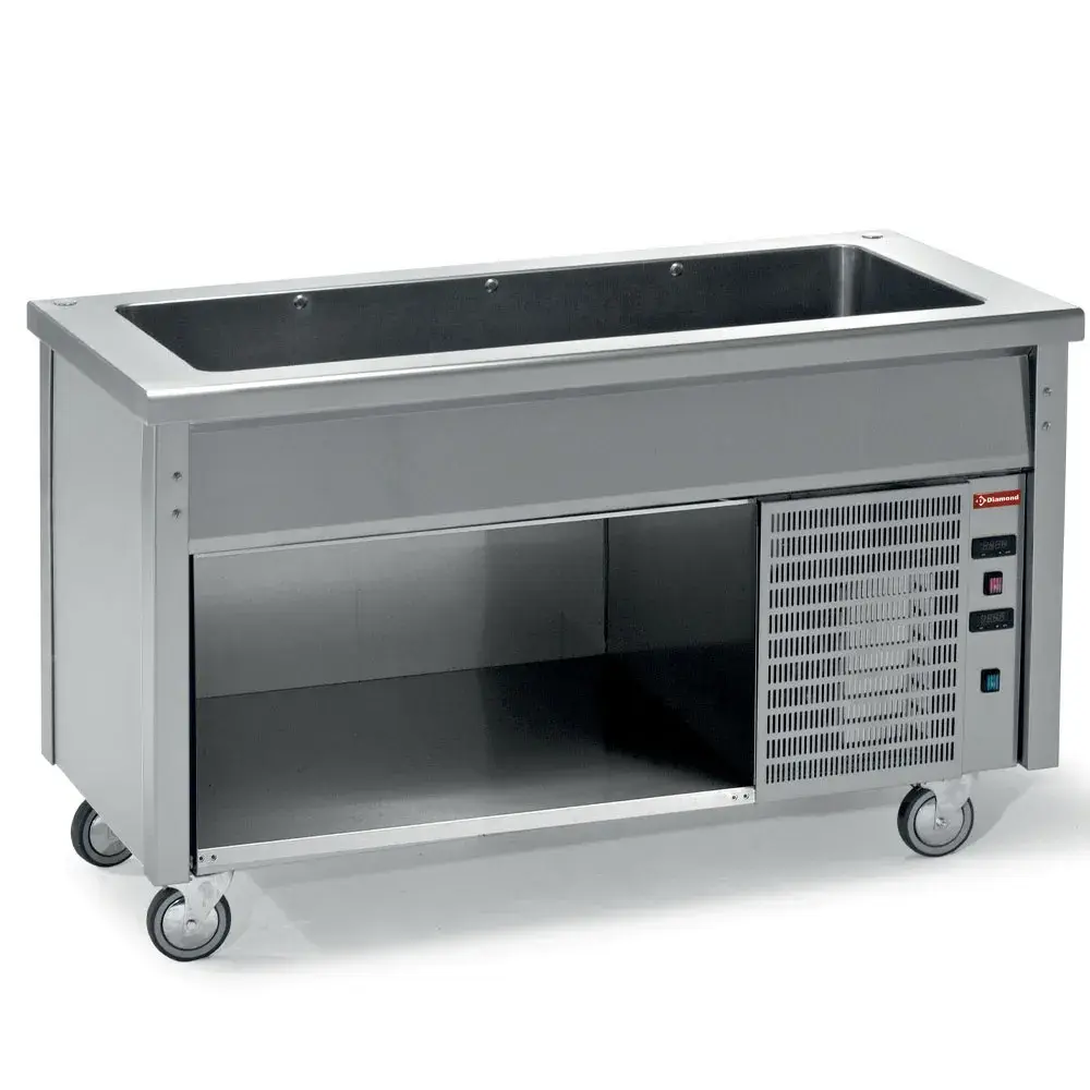 Element with refrigerated deep tank on open cupboard - Main Image