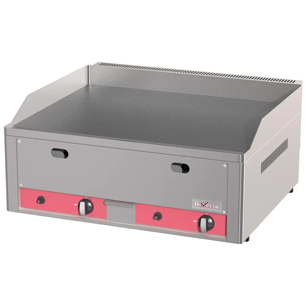 Flat gas cooking plate 8 kW - Main Image