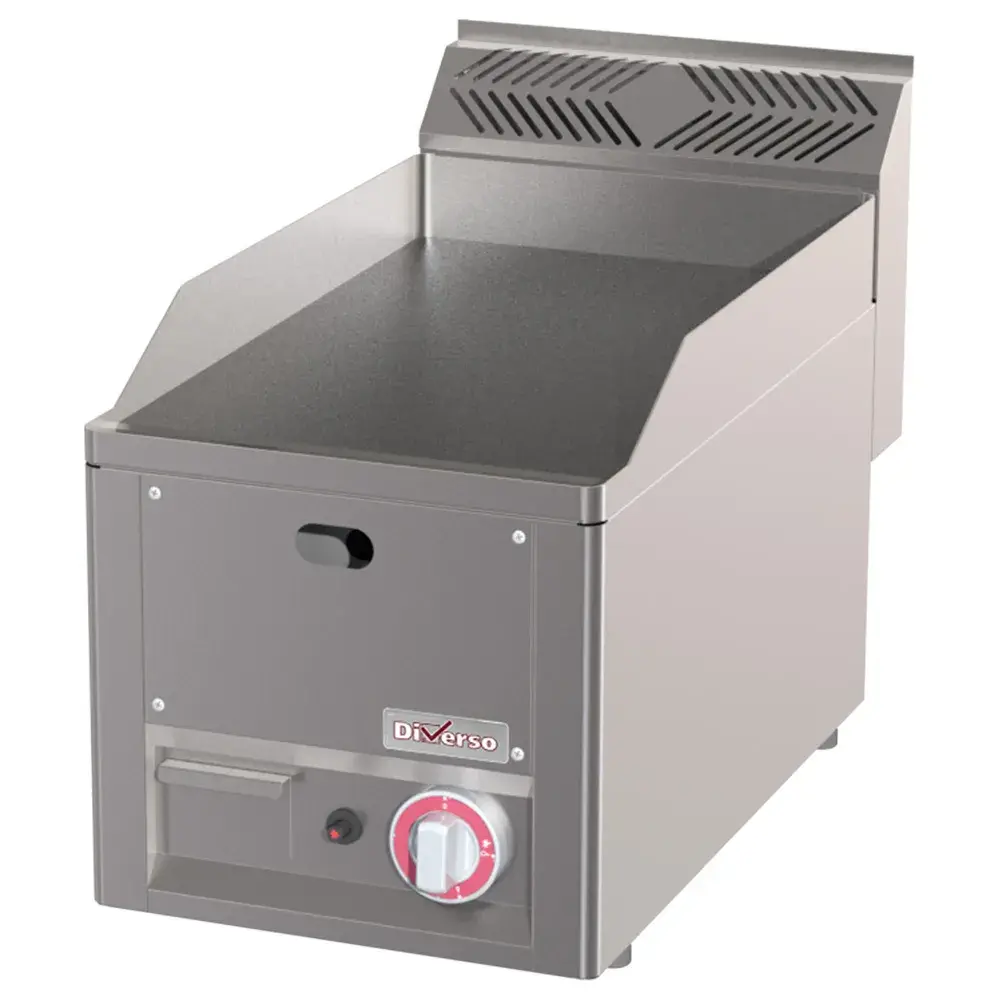 Flat gas cooking plate -Top- - Main Image
