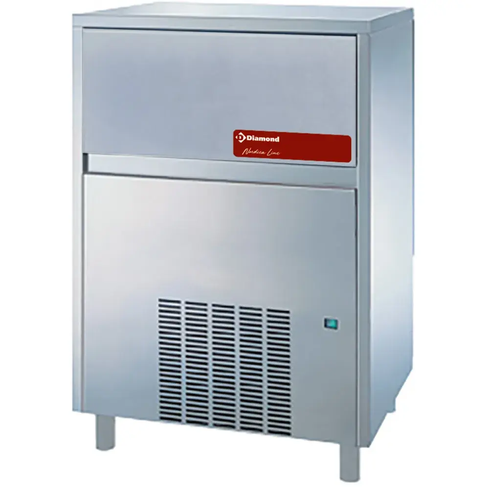 Flat ice cube maker 105 kg, with storage - AIR - Main Image