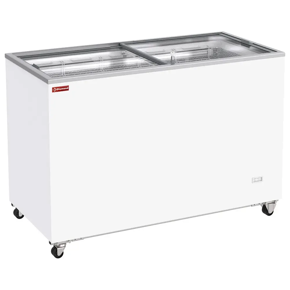 Freezer, chest, 410 liters, sliding lids on wheels - Main Image