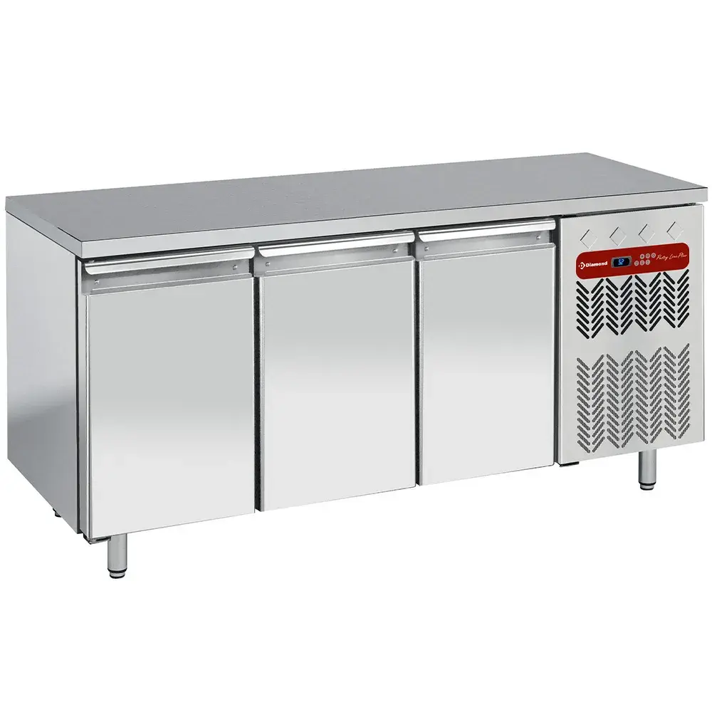 Freezing table, ventilated, 3 doors EN 600x400 - Main Image
