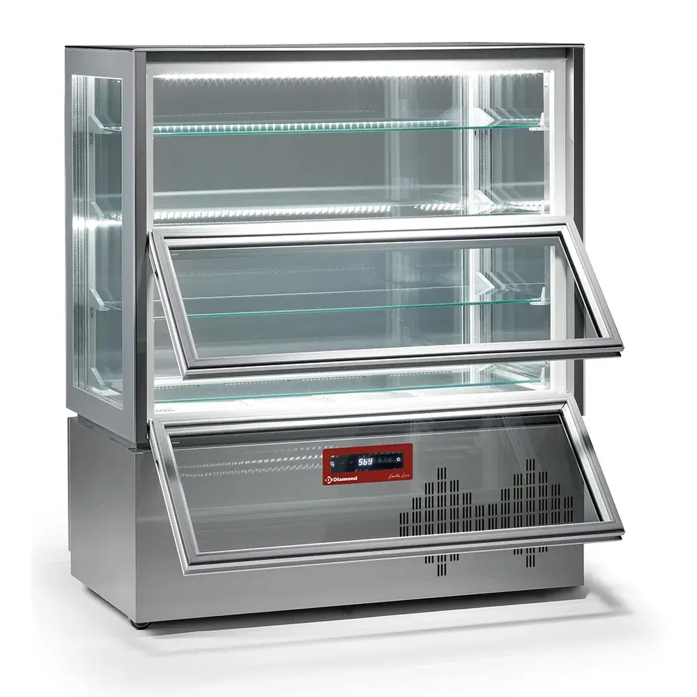 FULL vitrine, 4 levels, 2 levels, ventilated - Main Image
