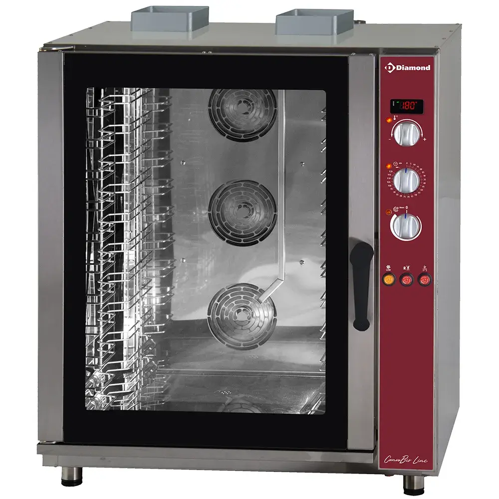 Gas convection oven, 11x EN(GN), automatic humidifier - Main Image