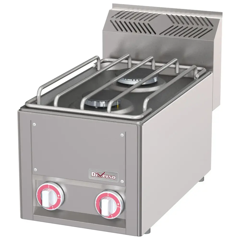 Gas cooker 2 burners, -Top- - Main Image