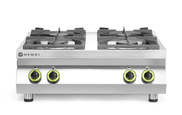 Gasfornuis 4-pits Kitchen Line - tafel model