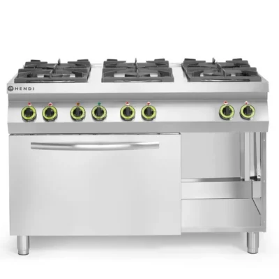 Gasfornuis Kitchen Line 6-pits met convectieoven GN 1/1 - Main Image