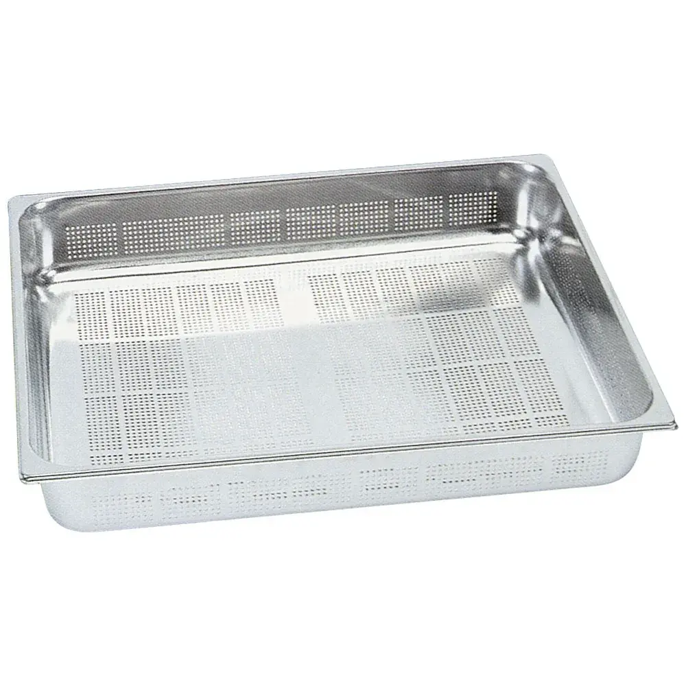 Gastonorm stainless steel perforated h65mm - Main Image