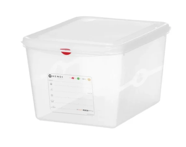 GN 1/2 container, polypropyleen