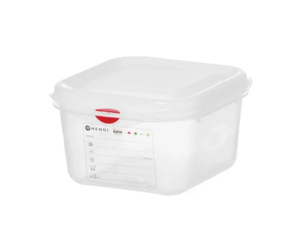 GN 1/6 container, polypropyleen