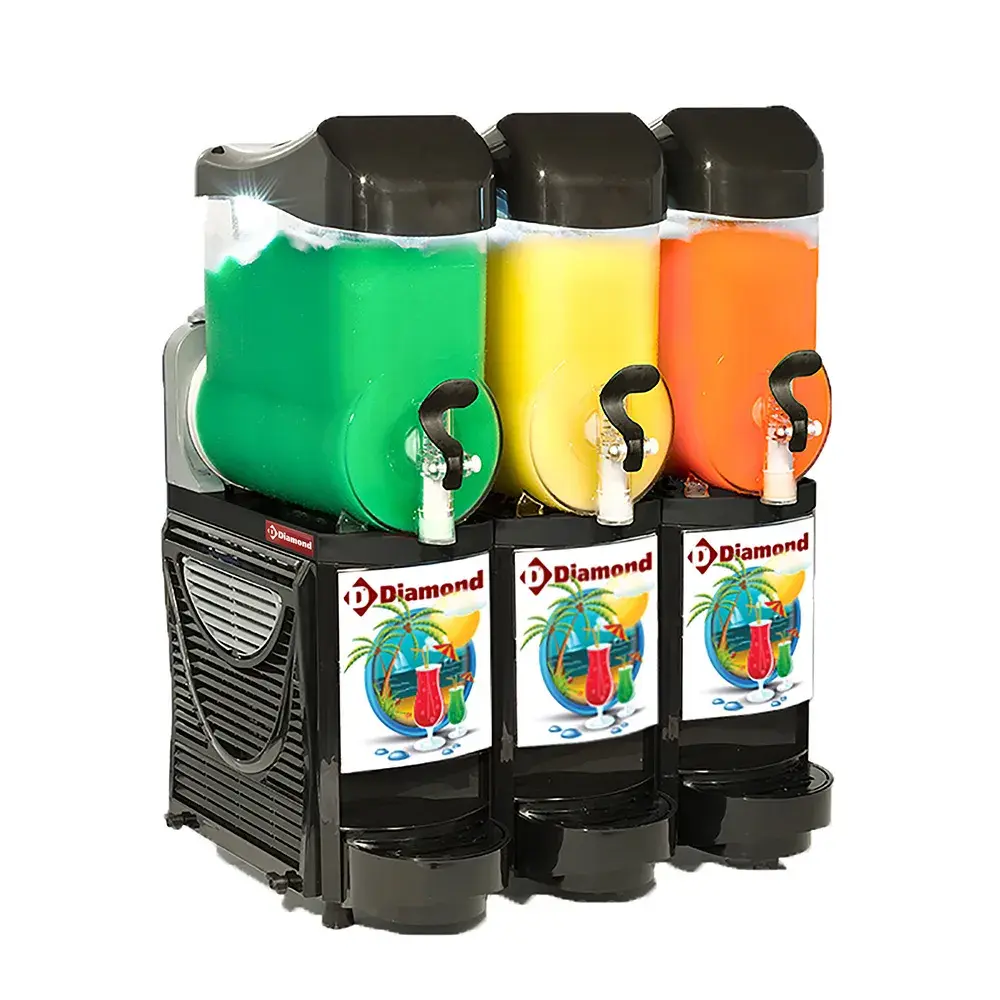 Granita & sorbet machine/distributor, 3x 10 liters - Main Image