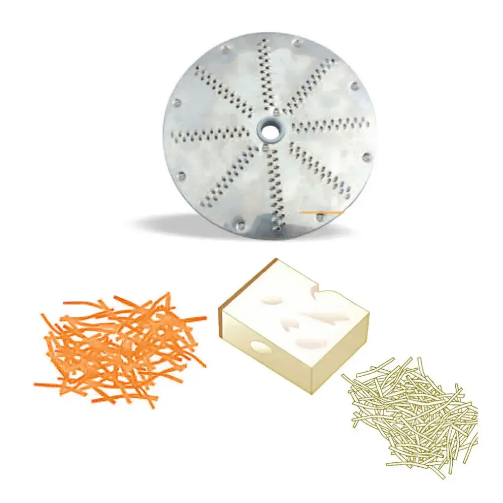 Grater disc mozzarella/cheese 7 mm - Main Image