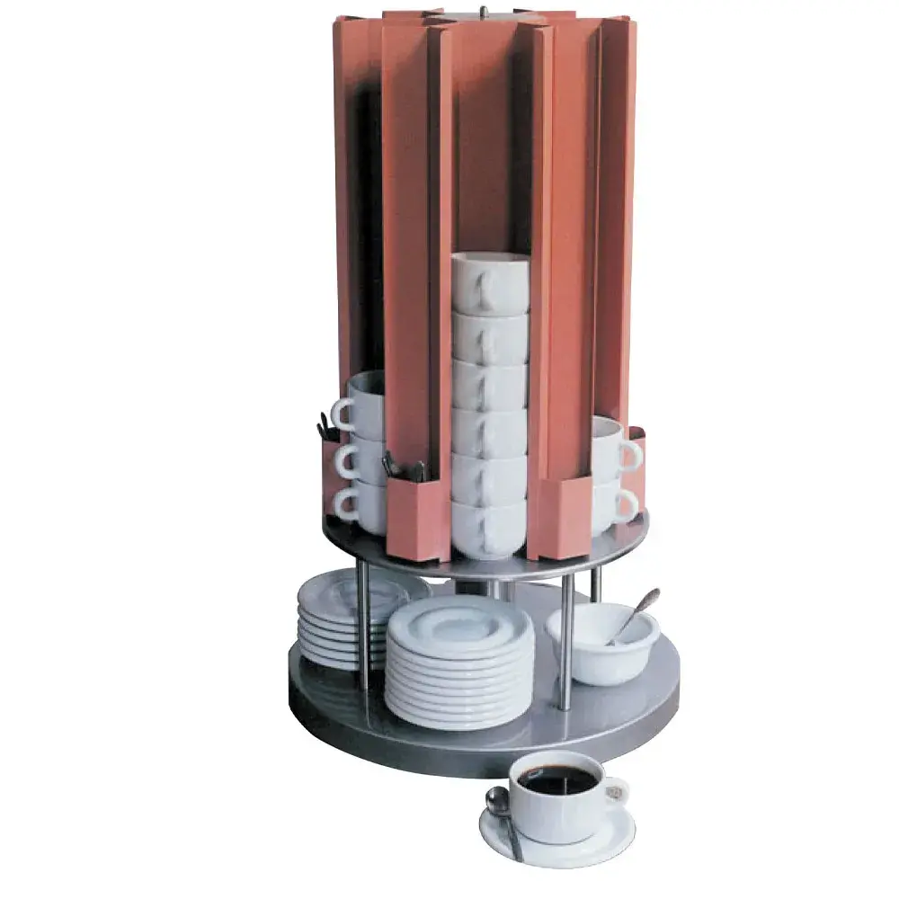 Verwarmde tassencarrousel 70/88 mm