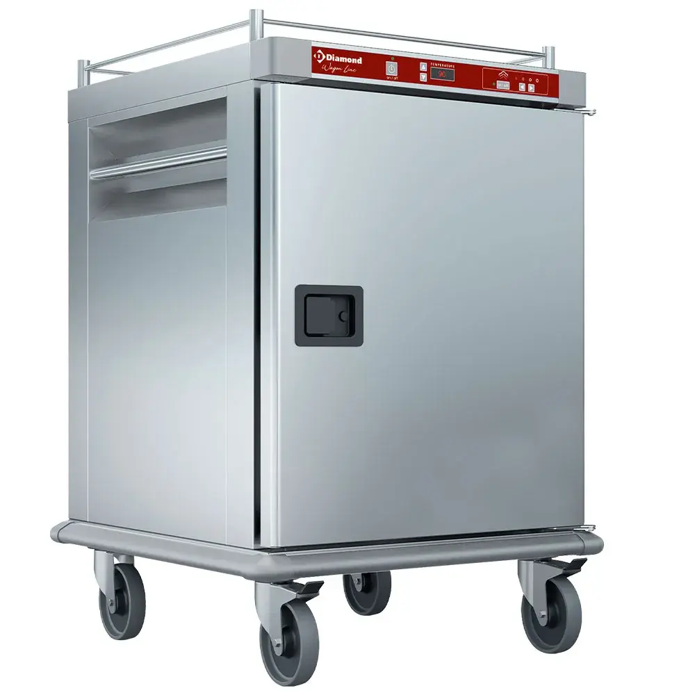 Heated trolley for meals, 10 GN 2/1, hygrometric control - Main Image