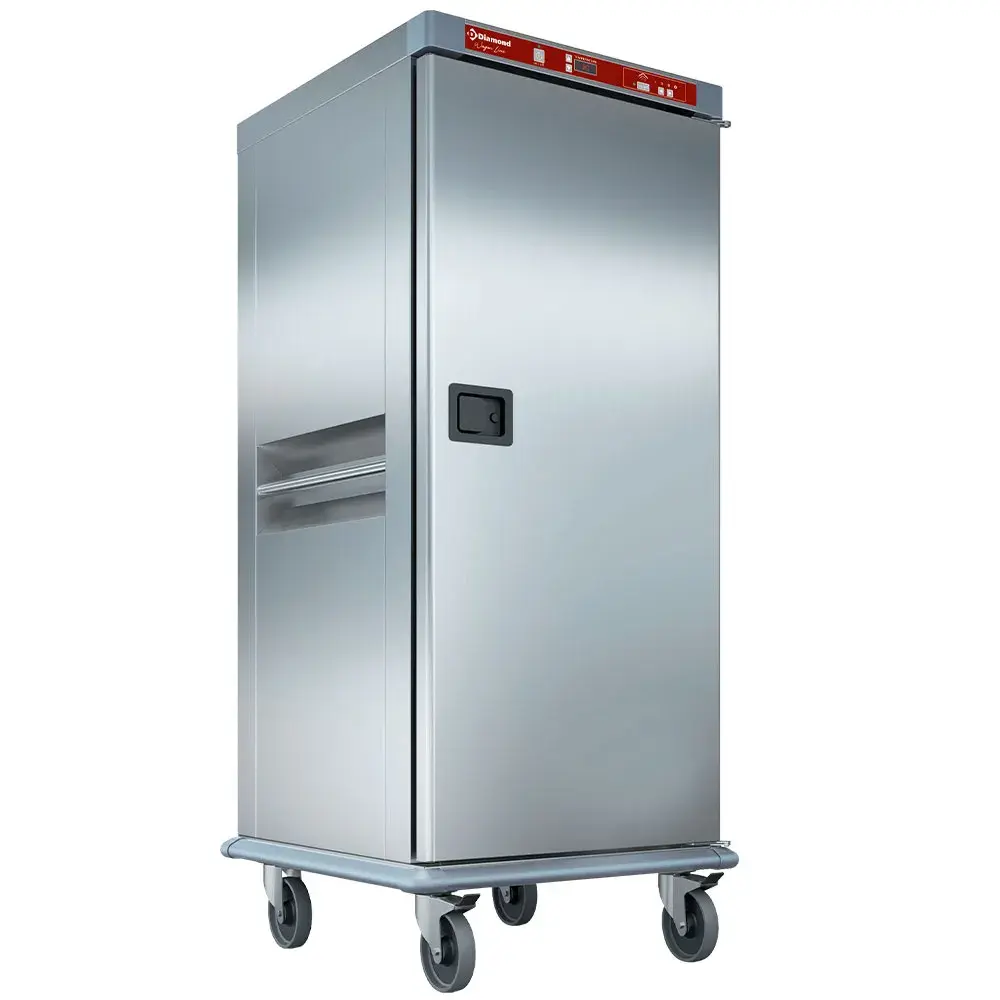 Heated trolley for meals, 20 GN 2/1, hygrometric control - Main Image