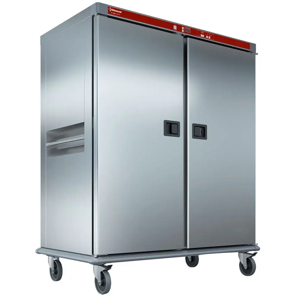 Heated trolley for meals, 40 GN 2/1, hygrometric control - Main Image