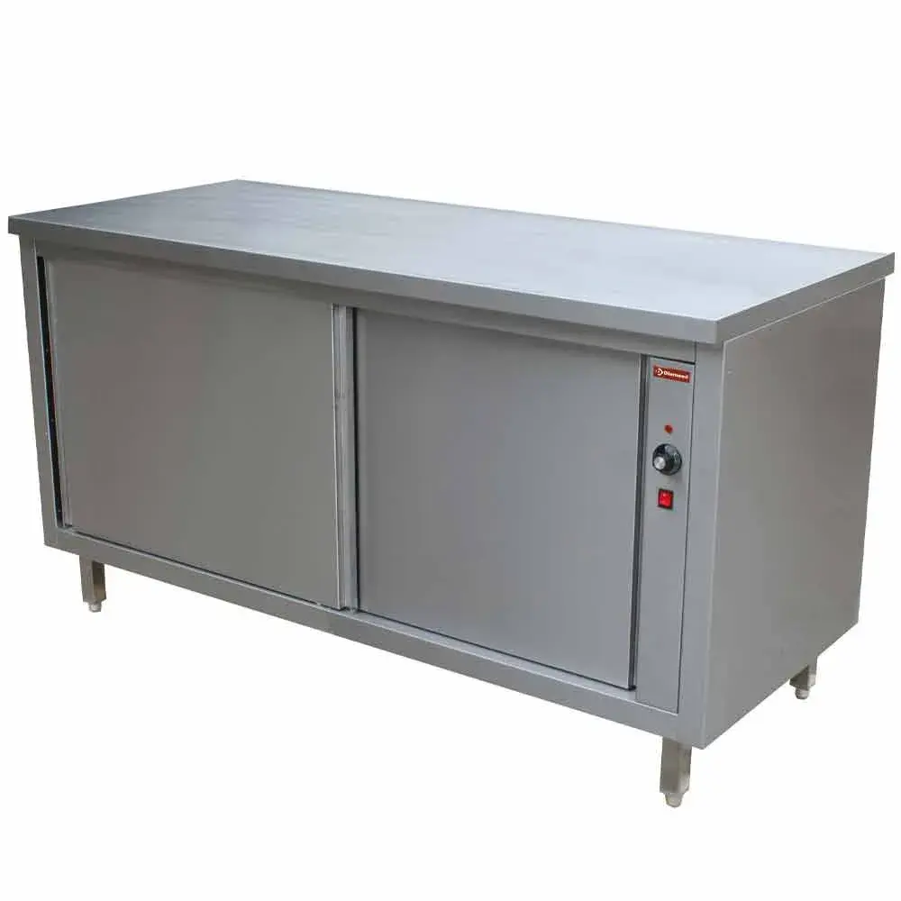 Heated workcabinet with sliding doors - Main Image