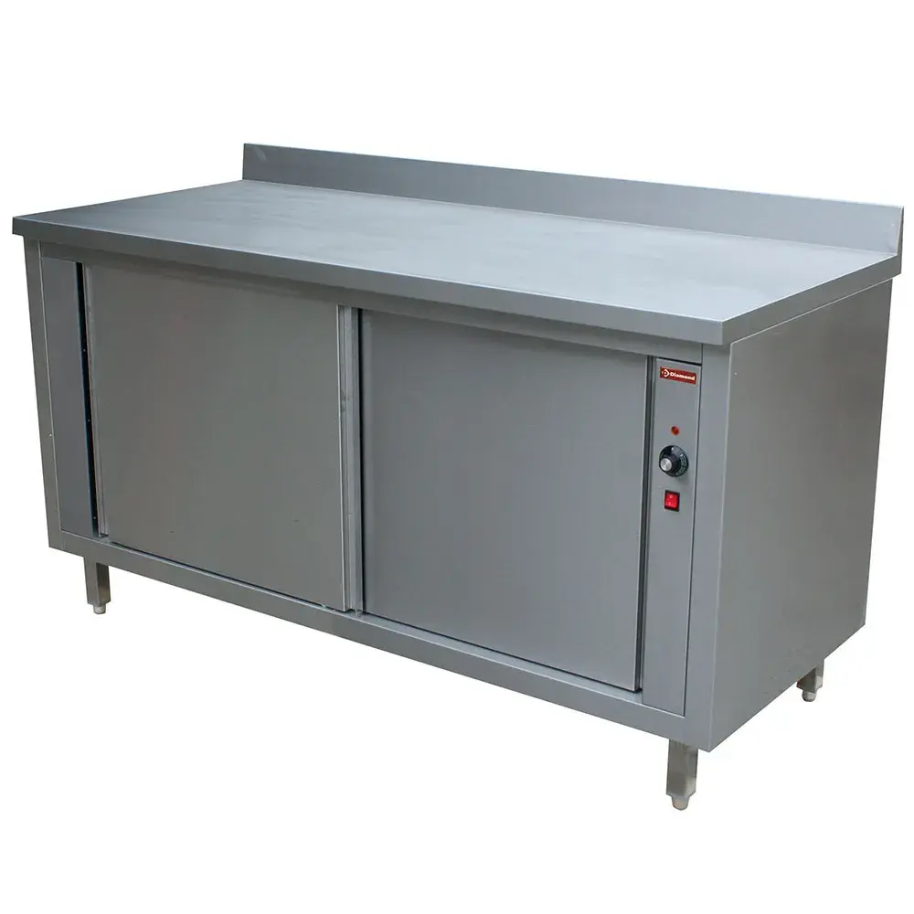 Heating cupboard 2 sliding doors, wall - Main Image