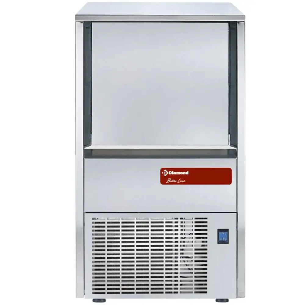 Hollow ice cube maker, 31kg with reserve 12 kg - Main Image