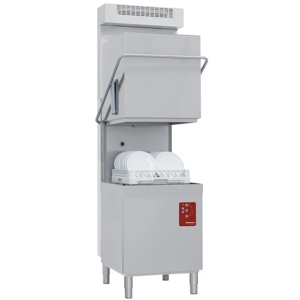 Hood dishwasher, basket 500x500 mm + Condenser vapor-recovery unit - Main Image