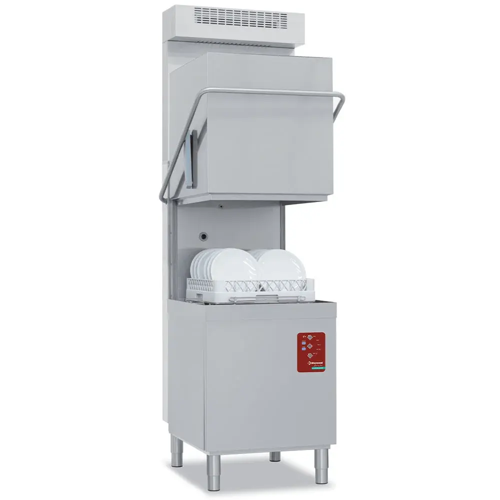 Hood dishwasher, basket 500x500 mm "Full Hygiene", with softener continuously + condenser-recuperator of the steam - Main Image