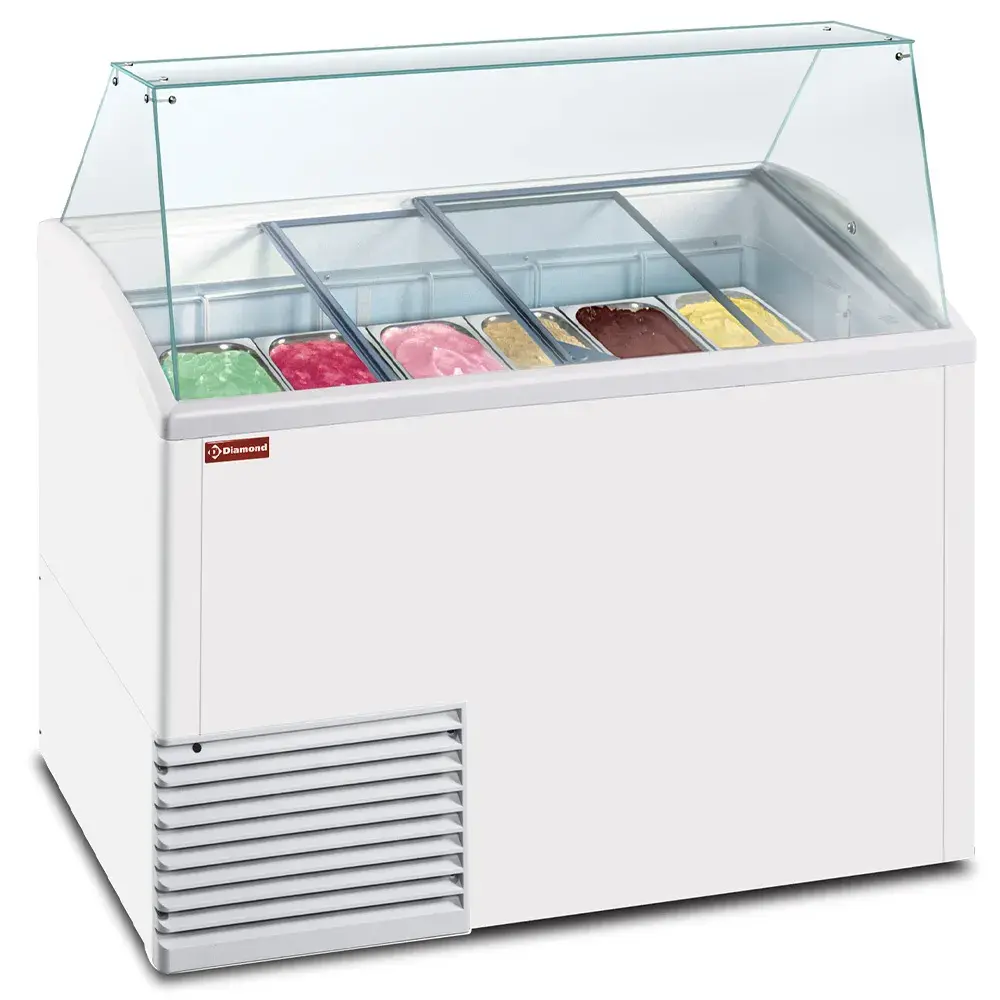 Ice cream display case, 10 trays (5 Lt) - Main Image