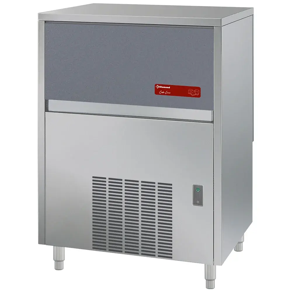 IJsblokjesmachine CUBO ICE 72 kg, met 40-kg voorraad – WATER