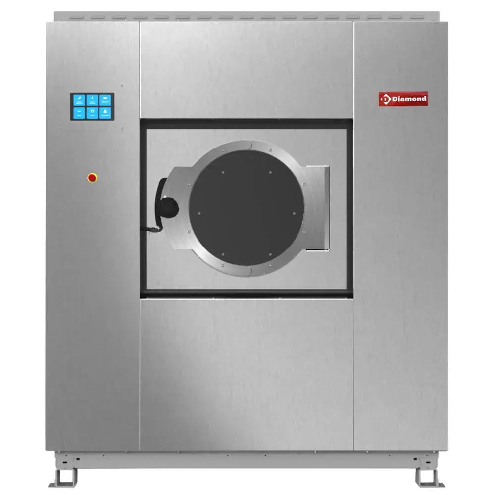 Industrial washing machine with super spin-drying, 40 kg "stainless steel" - Main Image