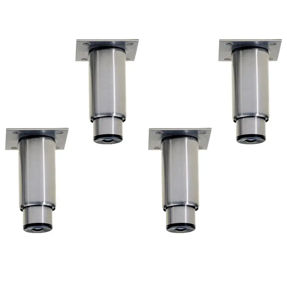 Kit 4 adjustable feet in stainless steel for cupboards - Main Image