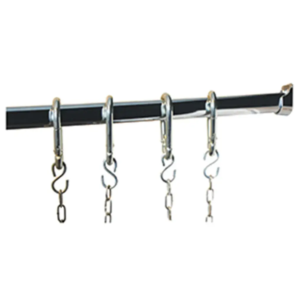 Kit butchery stainless steel bar and 4 hooks (complementary) - Main Image