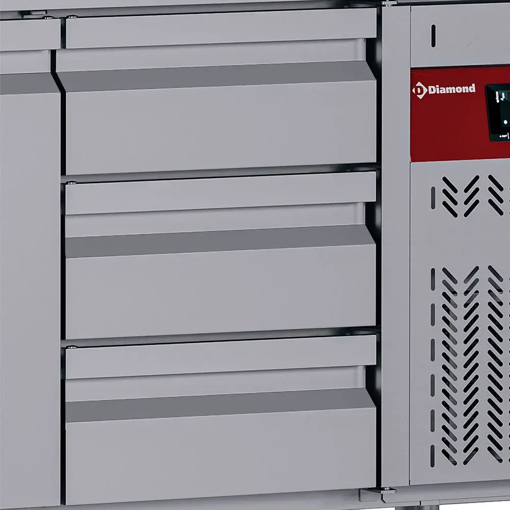 Kit of 2 drawers (1/2+1/2 h200mm), for DT../P9H - Main Image