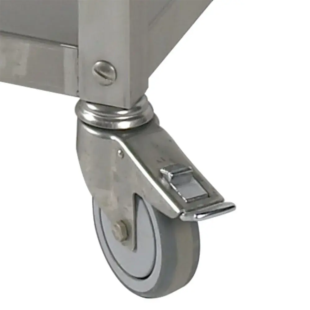 Kit of 4 wheels Ø 100 (2 with brakes) - Main Image