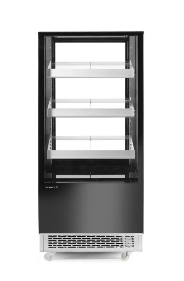 Koelvitrine met 3 schuine schappen