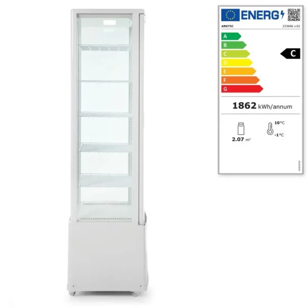 Koelvitrinekast 270L