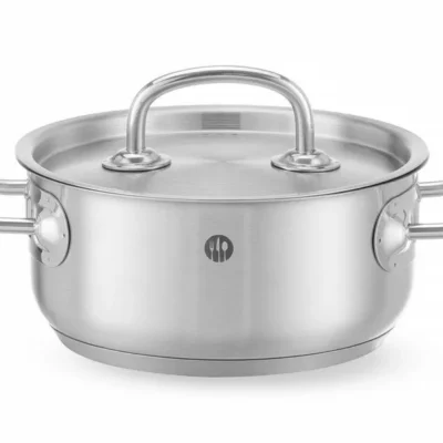 Kookpan laag - met deksel - Main Image