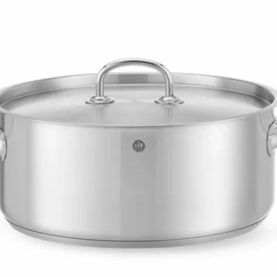 Kookpan laag - met deksel - Main Image