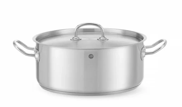 Kookpan laag - met deksel