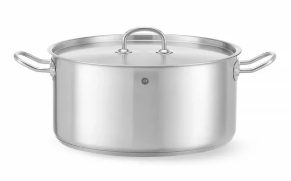 Kookpan laag - met deksel