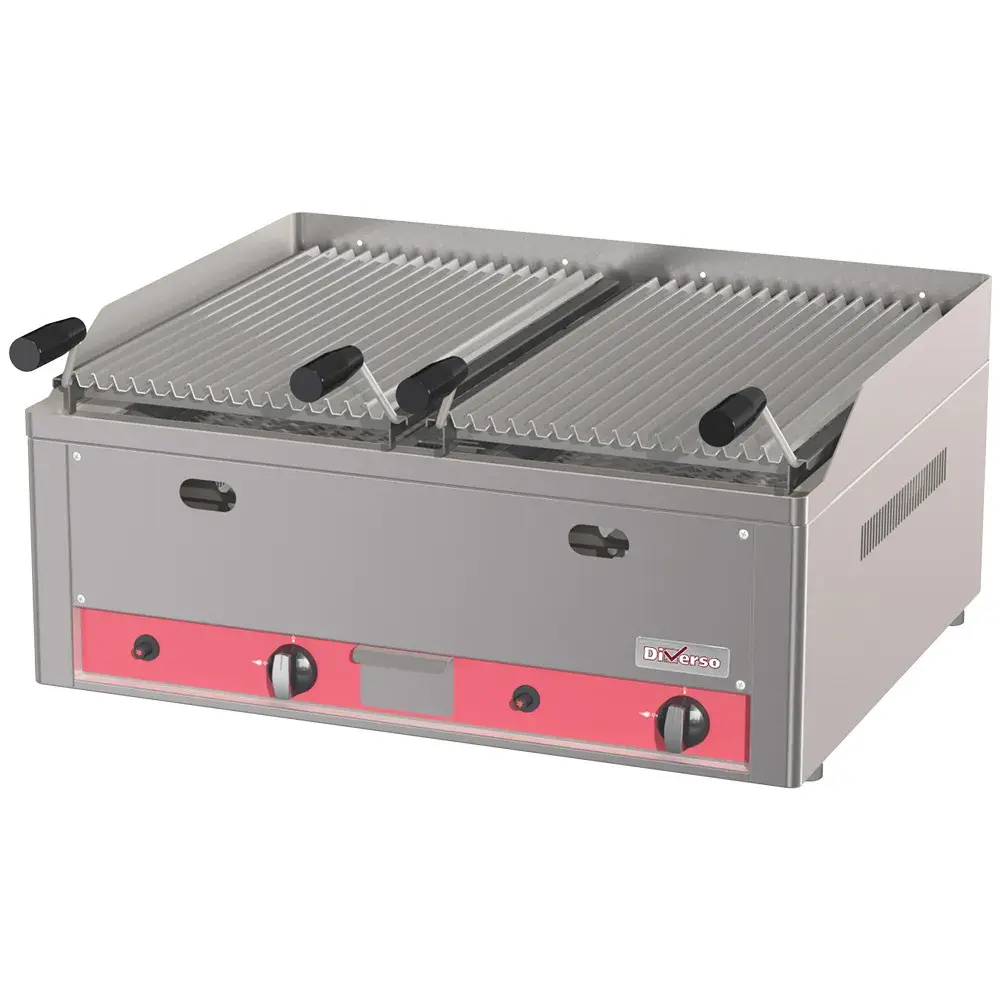 Lava rock grill 1 module 8 kW - Main Image