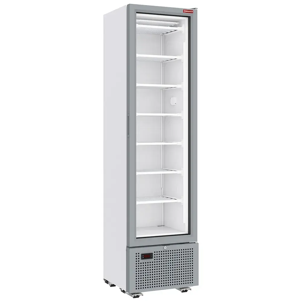 Negative refrigerated display 221 liters - 7 fixed levels - WHITE - Main Image