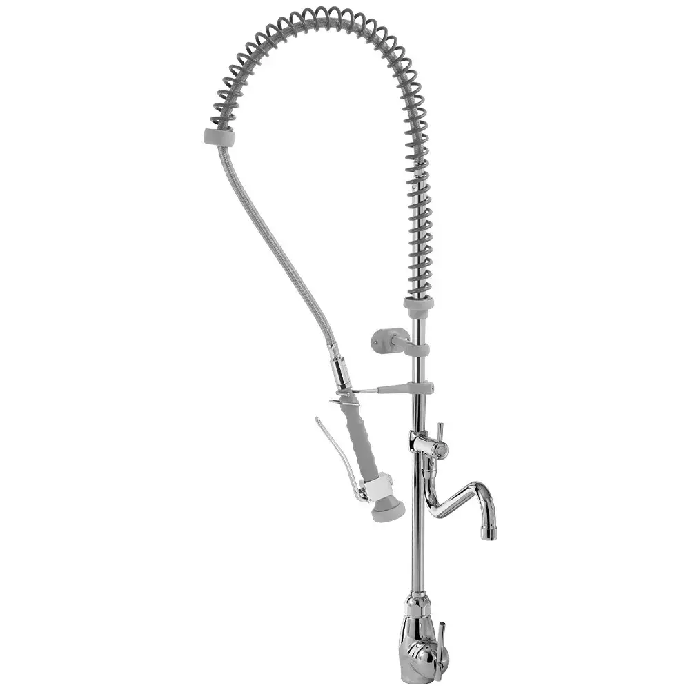 Nozzle and faucet with mixer, "Big flow" - Main Image