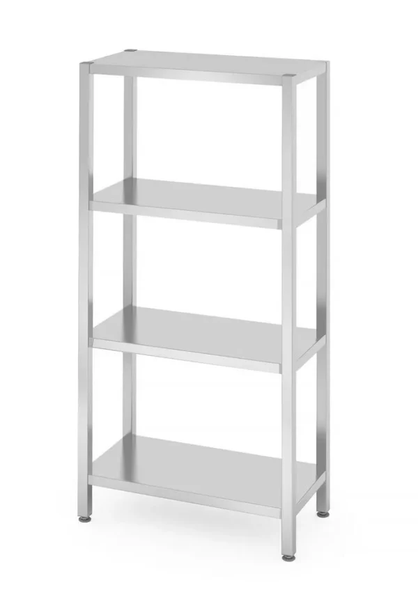 Opbergrek met 4 volledige planken – geschroefd