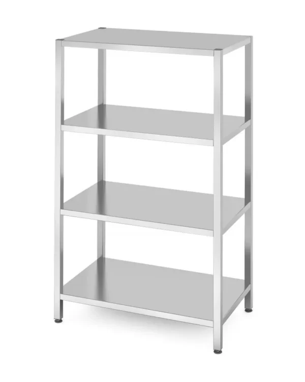 Opbergrek met 4 volledige planken – geschroefd