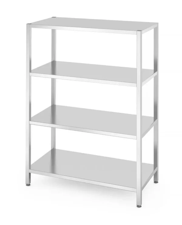 Opbergrek met 4 volledige planken – geschroefd