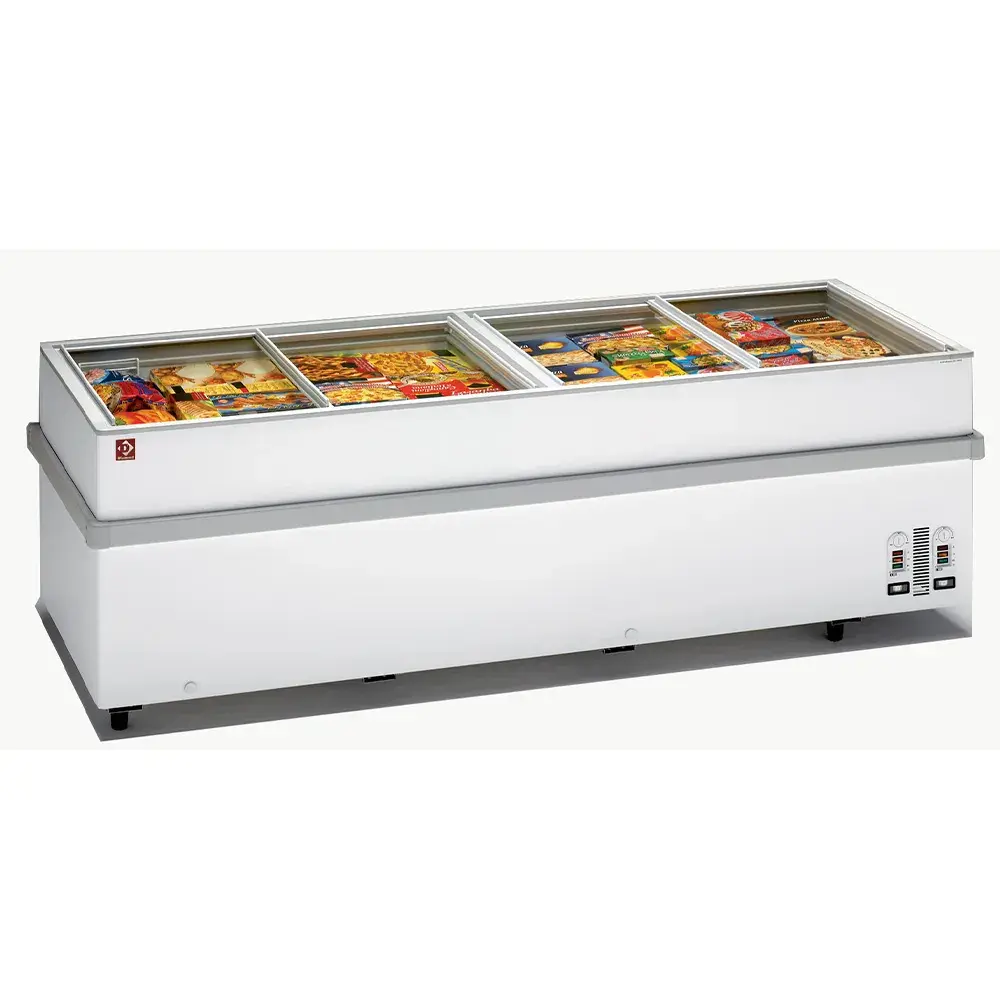 Panoramic deep freezer 2 compressors, 2 temperature - Main Image