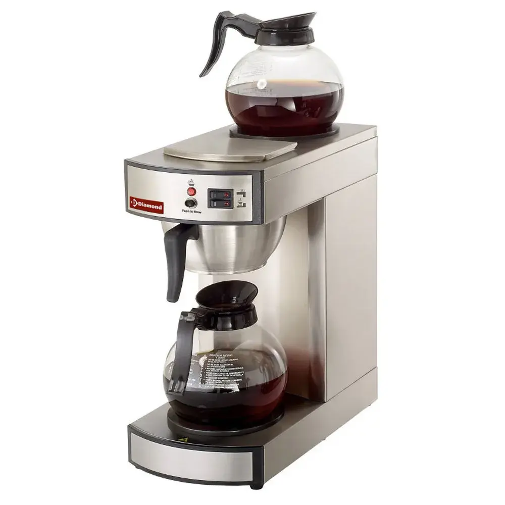 Percolator coffee - 1 group + 2 heating plates - Automatic - Main Image