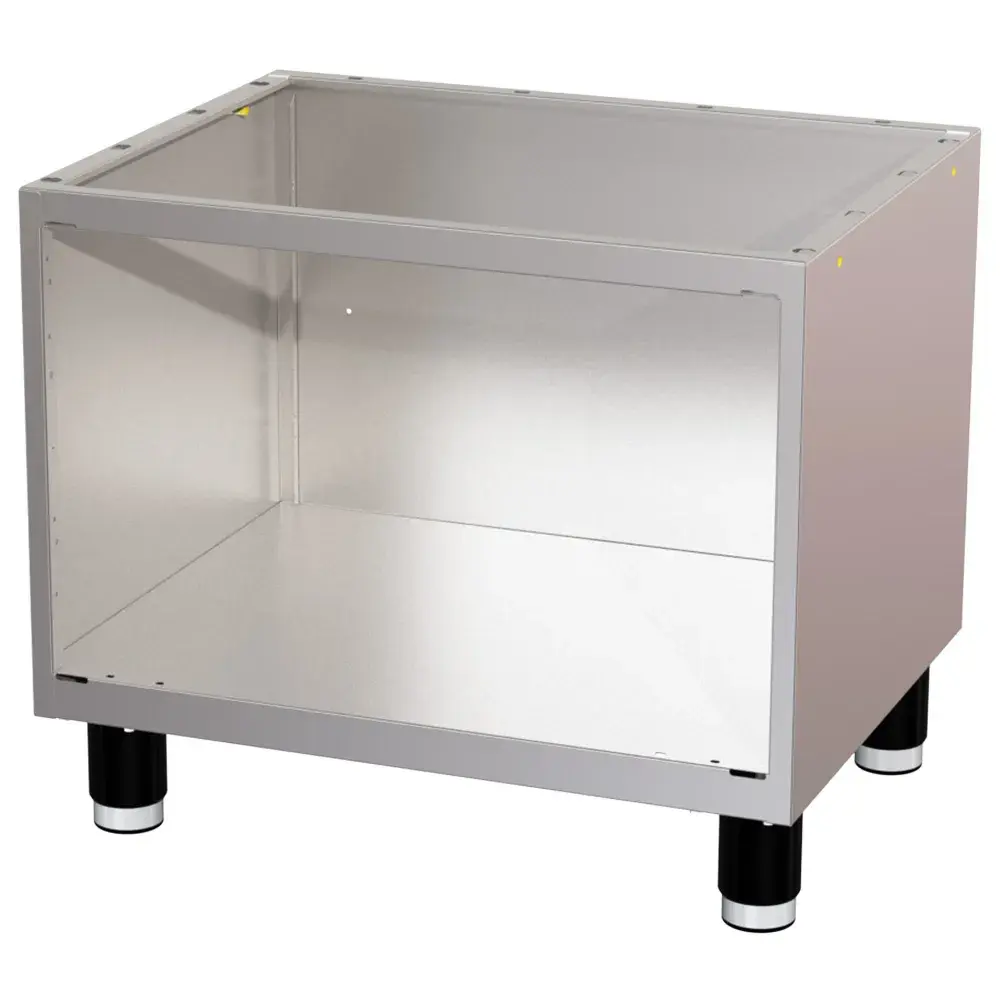 Piece of furniture "support" in stainless 660 mm (without doors) - Main Image