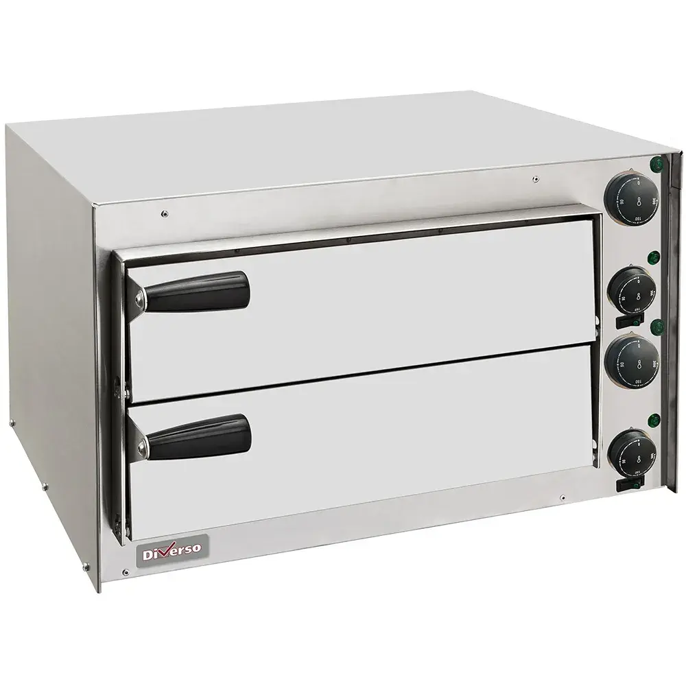 Pizza oven 350 mm, double chamber - Main Image